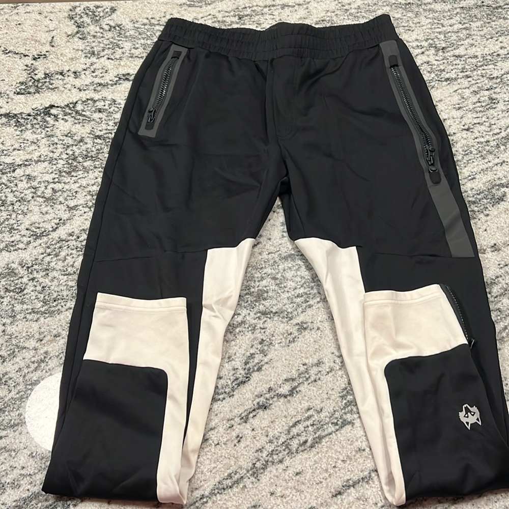 Greyson Black and White Joggers
